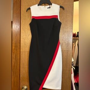 Classy colorblock dress